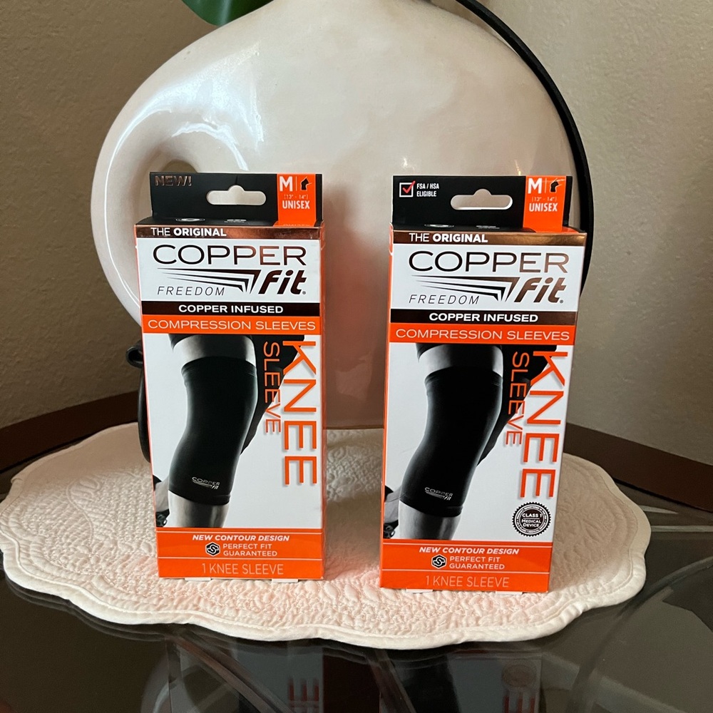 Black Compression Knee Sleeve 2 available